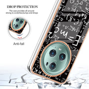For Honor Magic 5 Pro Electroplating Marble Dual-side IMD Phone Case(Equation)