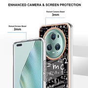 For Honor Magic 5 Pro Electroplating Marble Dual-side IMD Phone Case(Equation)