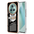 For Honor Magic 5 Pro Electroplating Marble Dual-side IMD Phone Case(Natural Growth) - Honor Cases by PMC TechLife | Online Shopping South Africa | PMC TechLife | Buy Now Pay Later Mobicred