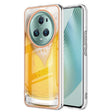 For Honor Magic 5 Pro Electroplating Marble Dual-side IMD Phone Case(Draft Beer) - Honor Cases by PMC TechLife | Online Shopping South Africa | PMC TechLife | Buy Now Pay Later Mobicred