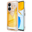 For Honor X7 Electroplating Marble Dual-side IMD Phone Case(Draft Beer) - Honor Cases by PMC TechLife | Online Shopping South Africa | PMC TechLife | Buy Now Pay Later Mobicred
