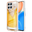 For Honor X8 4G Electroplating Marble Dual-side IMD Phone Case(Draft Beer) - free shipping - PMC TechLife - Order now!