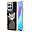 For Honor X8 5G / X6 4G Electroplating Marble Dual-side IMD Phone Case(Natural Growth) - Honor Cases by PMC TechLife | Online Shopping South Africa | PMC TechLife | Buy Now Pay Later Mobicred