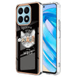 For Honor X8a Electroplating Marble Dual-side IMD Phone Case(Natural Growth) - Honor Cases by PMC TechLife | Online Shopping South Africa | PMC TechLife | Buy Now Pay Later Mobicred