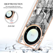 For Honor X9a / Magic5 Lite Electroplating Marble Dual-side IMD Phone Case(Totem Elephant)