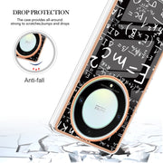 For Honor X9a / Magic5 Lite Electroplating Marble Dual-side IMD Phone Case(Equation)