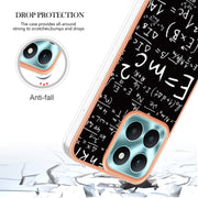 For Honor X6a Electroplating Marble Dual-side IMD Phone Case(Equation)