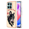 For Honor X6a Electroplating Marble Dual-side IMD Phone Case(Lucky Dog) - Honor Cases by PMC TechLife | Online Shopping South Africa | PMC TechLife | Buy Now Pay Later Mobicred