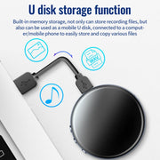 JNN M29 Portable Noise Reduction Smart Voice Control Magnetic Recorder, Memory:4GB