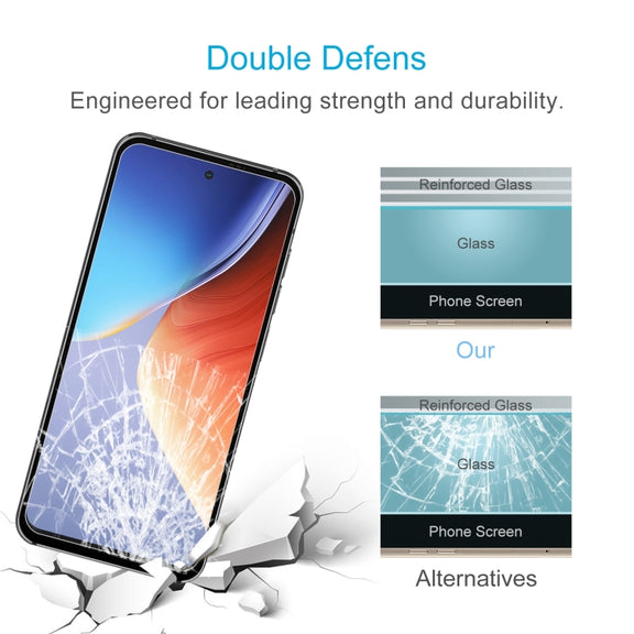 For Blackview A96 10pcs 0.26mm 9H 2.5D Tempered Glass Film