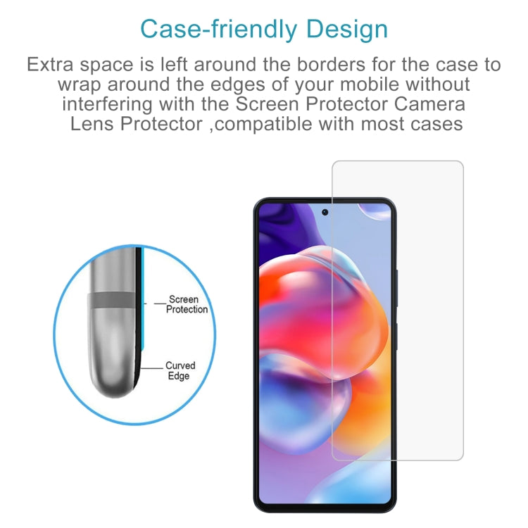 For Blackview SHARK 8 10pcs 0.26mm 9H 2.5D Tempered Glass Film