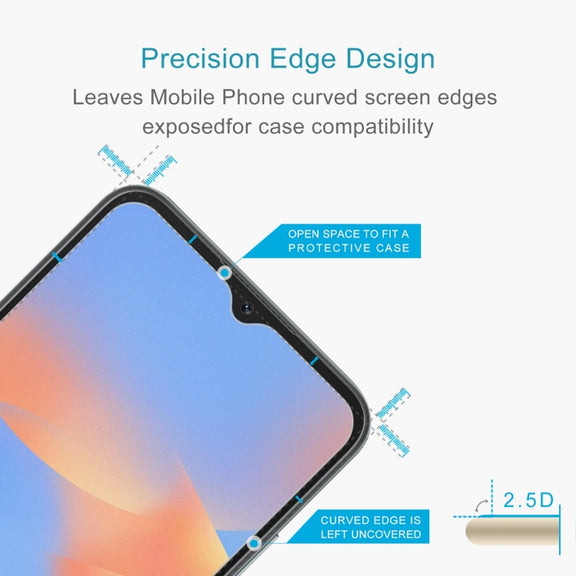 For Blackview A52 Pro 10pcs 0.26mm 9H 2.5D Tempered Glass Film