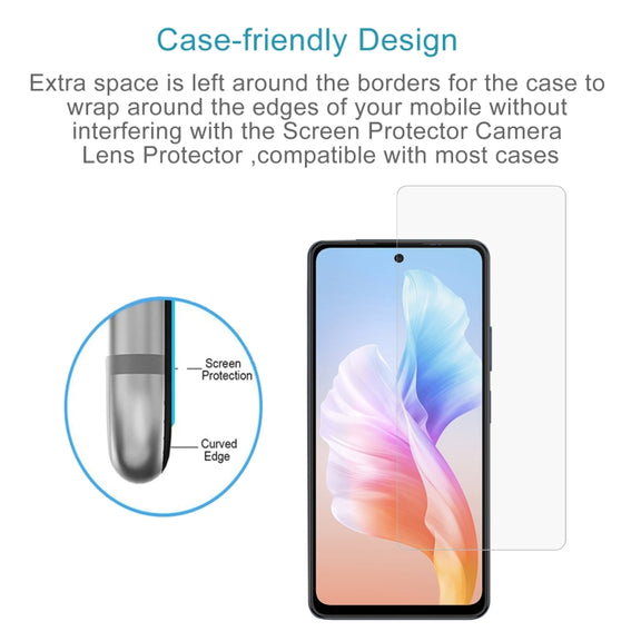 For Blackview Oscal Tiger 12 10pcs 0.26mm 9H 2.5D Tempered Glass Film