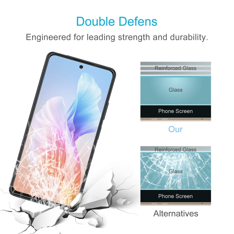 For Blackview Oscal Tiger 12 10pcs 0.26mm 9H 2.5D Tempered Glass Film