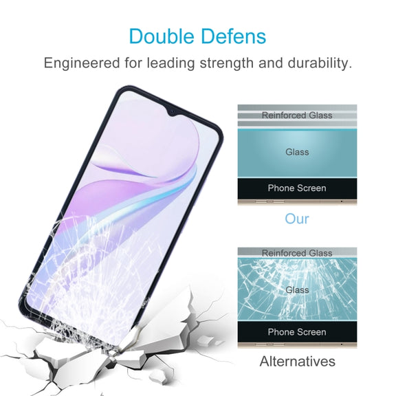 For Blackview WAVE 6C 10pcs 0.26mm 9H 2.5D Tempered Glass Film