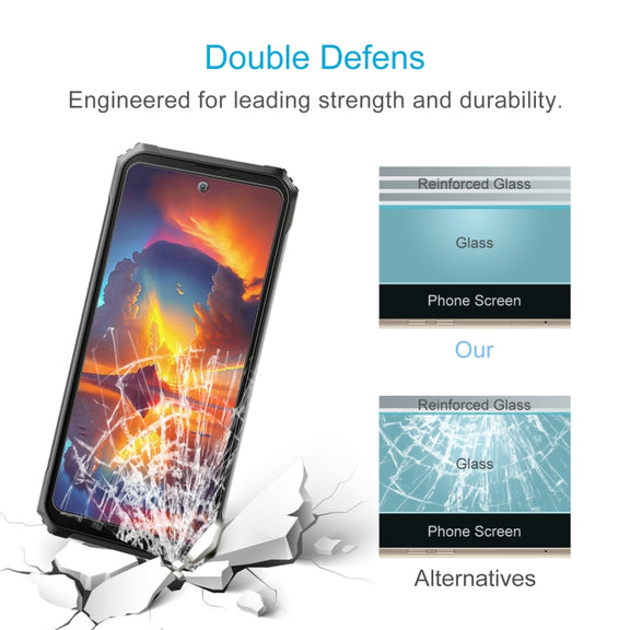 For Blackview BL8000 10pcs 0.26mm 9H 2.5D Tempered Glass Film