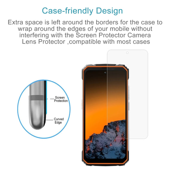 For Blackview BV8100 10pcs 0.26mm 9H 2.5D Tempered Glass Film