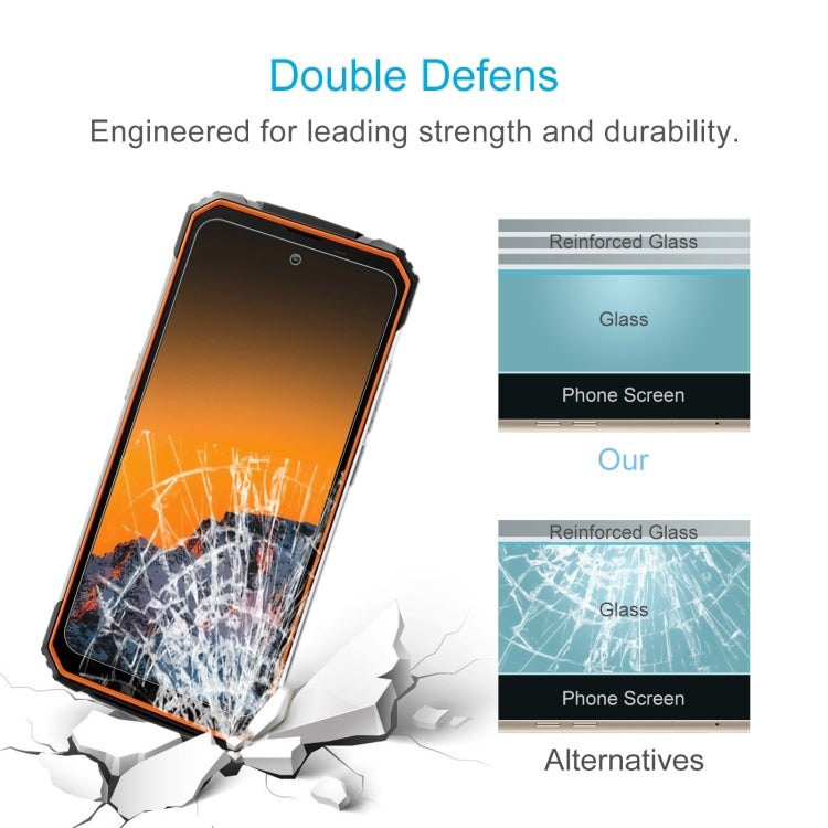 For Blackview BV8100 10pcs 0.26mm 9H 2.5D Tempered Glass Film