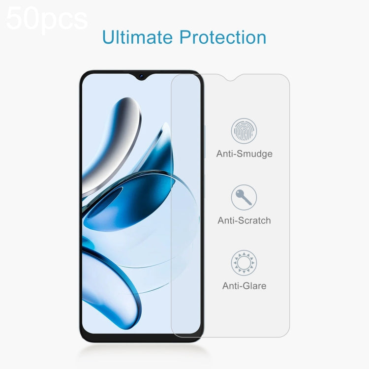 For Blackview Oscal Tiger 10 10pcs 0.26mm 9H 2.5D Tempered Glass Film
