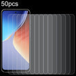 For Blackview A96 50pcs 0.26mm 9H 2.5D Tempered Glass Film - For Blackview by PMC TechLife | Online Shopping South Africa | PMC TechLife | Buy Now Pay Later Mobicred