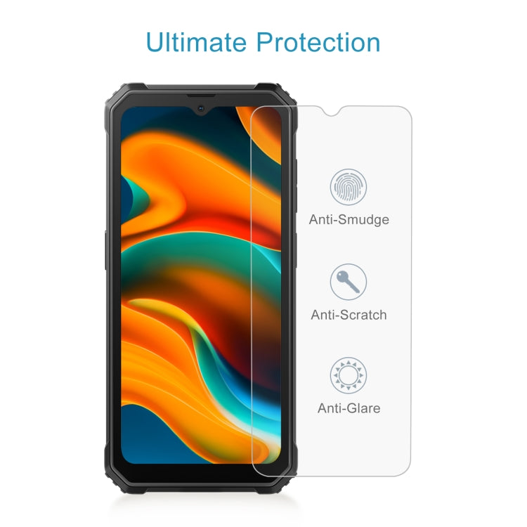 For Blackview BV4800 50pcs 0.26mm 9H 2.5D Tempered Glass Film