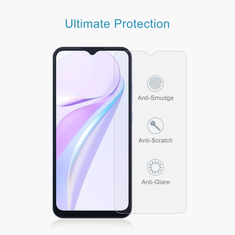 For Blackview WAVE 6C 50pcs 0.26mm 9H 2.5D Tempered Glass Film