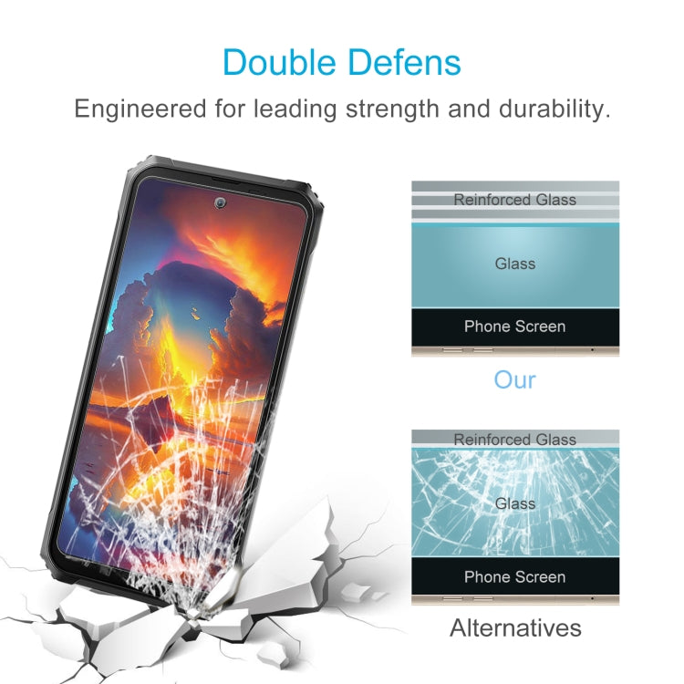 For Blackview BL8000 50pcs 0.26mm 9H 2.5D Tempered Glass Film