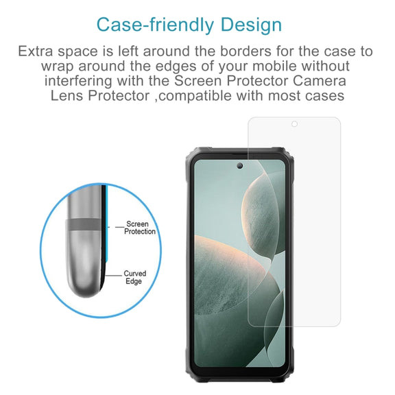 For Blackview BL9000 50pcs 0.26mm 9H 2.5D Tempered Glass Film