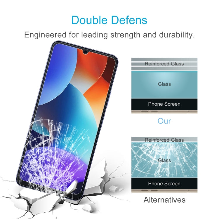 For Blackview COLOR 8 50pcs 0.26mm 9H 2.5D Tempered Glass Film
