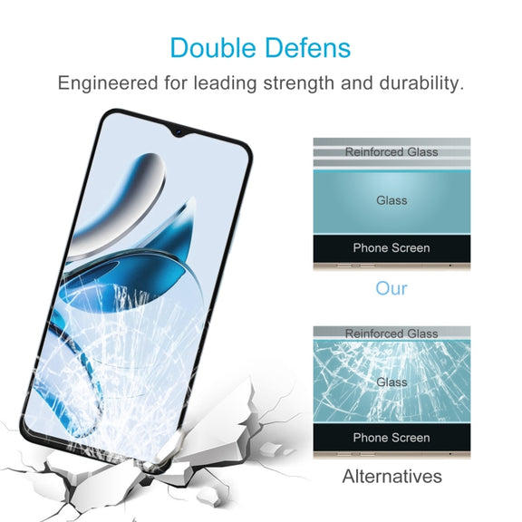 For Blackview Oscal Tiger 10 50pcs 0.26mm 9H 2.5D Tempered Glass Film