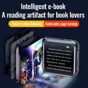 JNN M30 1.44 inch HD Screen Noise Reduction Control MP3 E-Book Player, Memory:128G