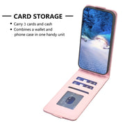 For Xiaomi 13 Diamond Lattice Vertical Flip Leather Phone Case(Pink)