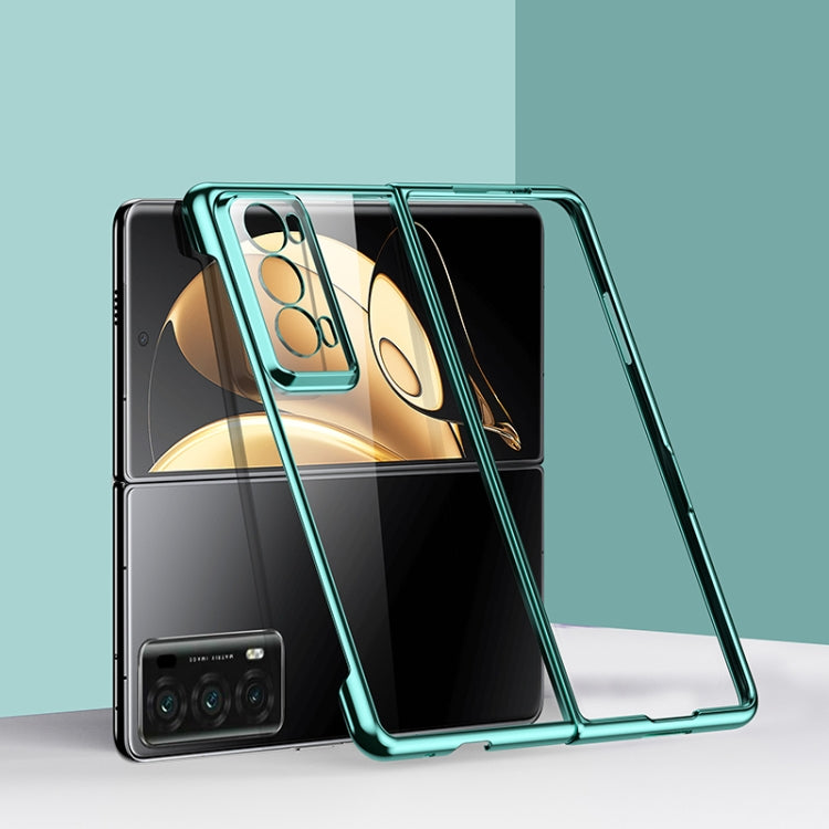 For Honor Magic V2 Ultra-thin Plating PC Phone Case(Green)