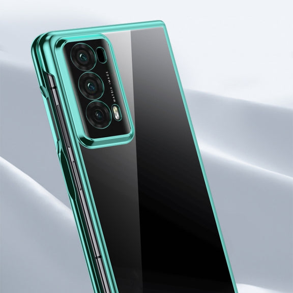 For Honor Magic V2 Ultra-thin Plating PC Phone Case(Green)