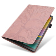 For Amazon Fire Max 11 Life Tree Series Horizontal Flip Leather Tablet Case(Rose Gold)