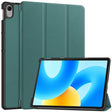 For Huawei MatePad 11.5 2023 Custer Texture 3-Fold Holder Leather Tablet Case(Green) - Huawei by PMC TechLife | Online Shopping South Africa | PMC TechLife