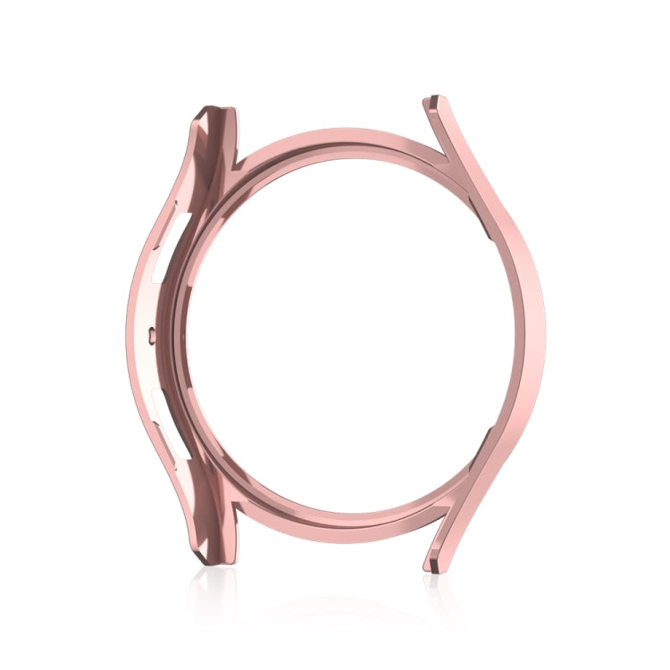 For Samsung Galaxy Watch 6 40mm Diamond Hollow PC Watch Protective Case(Pink)