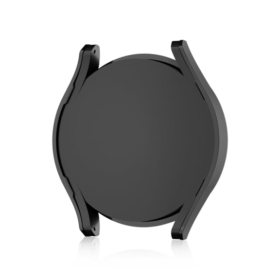 For Samsung Galaxy Watch 6 44mm Diamond Hollow PC Watch Protective Case(Black)