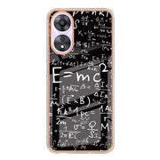 For OPPO A78 / A58 Electroplating Marble Dual-side IMD Phone Case(Equation)