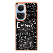 For OPPO Reno10 5G Global Electroplating Marble Dual-side IMD Phone Case(Equation)