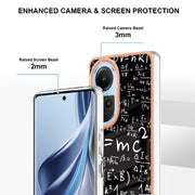 For OPPO Reno10 5G Global Electroplating Marble Dual-side IMD Phone Case(Equation)
