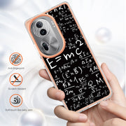 For OPPO Reno11 Pro 5G Global Electroplating Marble Dual-side IMD Phone Case(Equation)