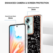 For OPPO A79 5G Global Electroplating Marble Dual-side IMD Phone Case(Equation)