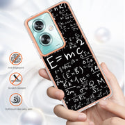 For OPPO A79 5G Global Electroplating Marble Dual-side IMD Phone Case(Equation)