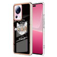 For Xiaomi 13 Lite 5G Electroplating Marble Dual-side IMD Phone Case(Natural Growth) - 13 Lite Cases by PMC TechLife | Online Shopping South Africa | PMC TechLife | Buy Now Pay Later Mobicred