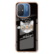 For Xiaomi Redmi 12C / 11A 4G Electroplating Marble Dual-side IMD Phone Case(Natural Growth)