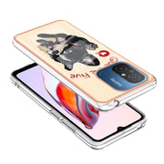 For Xiaomi Redmi 12C / 11A 4G Electroplating Marble Dual-side IMD Phone Case(Lucky Dog)