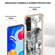 For Xiaomi Redmi Note 11s / Note 11 4G Electroplating Marble Dual-side IMD Phone Case(Totem Elephant)