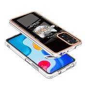 For Xiaomi Redmi Note 11s / Note 11 4G Electroplating Marble Dual-side IMD Phone Case(Natural Growth)