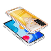 For Xiaomi Redmi Note 11s / Note 11 4G Electroplating Marble Dual-side IMD Phone Case(Draft Beer)